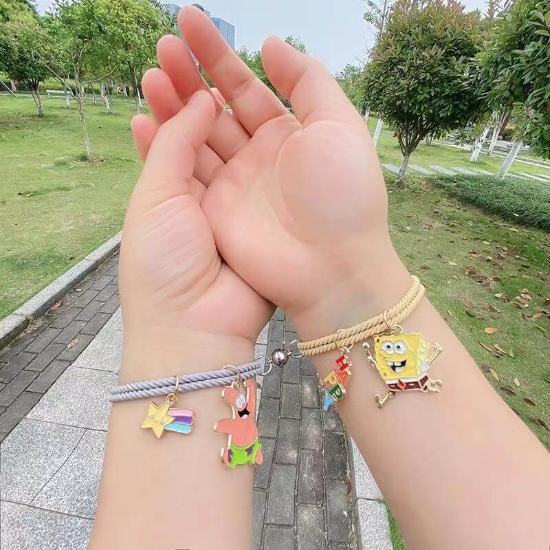 Spongebob and Patrick Friendship Bracelets