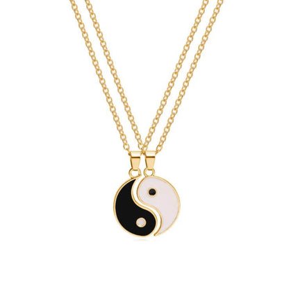 Yin Yang Necklace & Bracelet Set